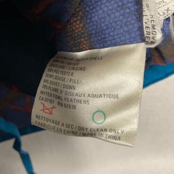 VTG 80s Winter Club Unisex Adult Size M Full Zip Down Puffer Winter Ski Jacket - Picture 3 of 10